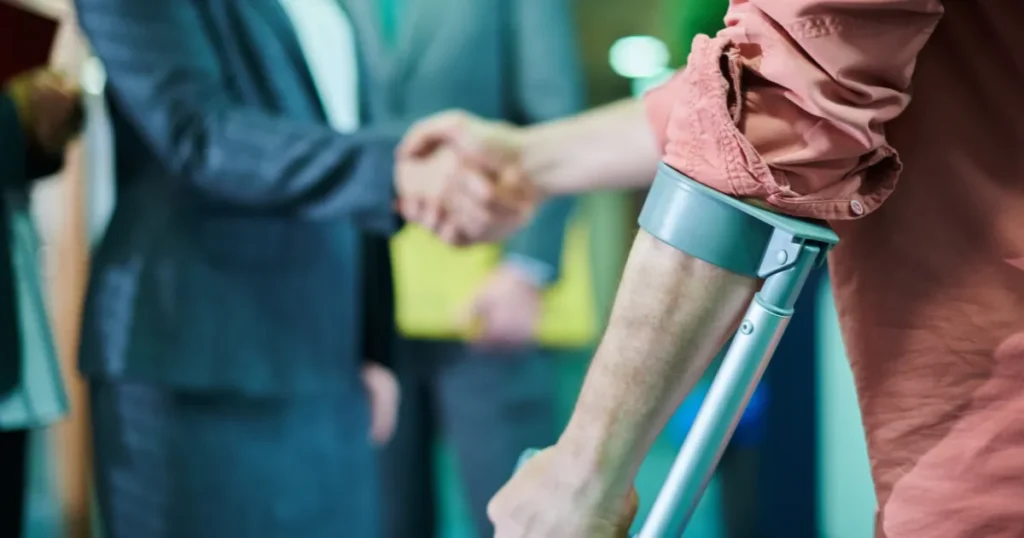 Meeting with personal injury attorney